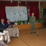 Церемония передачи боевой награды майора Широкого в с.Сыченки Нижегородской области