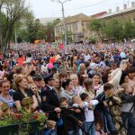 Шествие Бессмертного полка в Астрахани