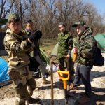 Астраханские поисковики в поисковой экспедиции в Ростовской области