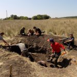 Астраханцы на раскопках в Ростовской области