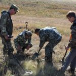 Астраханские поисковики в экспедиции в Волгоградской области