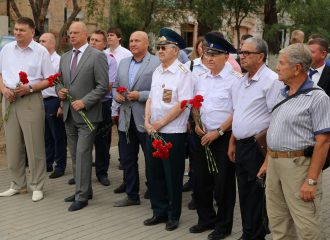 Поисковики на мероприятии, посвященном 141-летию со дня рождения Феликса Эдмундовича Дзержинского