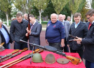 Астраханские поисковики организовали патриотическую площадку для работников Управления корпоративной защиты ООО "Газпром добыча Астрахань"