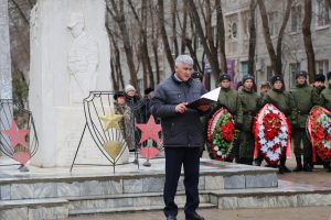 Митинг, приуроченный 39-летию ввода войск в Афганистан