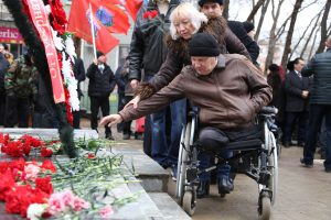 Митинг, приуроченный 39-летию ввода войск в Афганистан