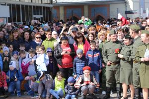 Ретро-поезд «Воинский эшелон» в Астрахани