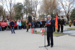 Даиров Искандарбек Исламбекович на митинге "Растим патриотов России"