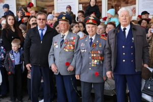 Ретро-поезд «Воинский эшелон» в Астрахани