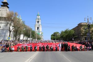 Бессмертный полк-2019 в городе Астрахань