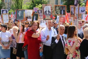 Бессмертный полк-2019 в городе Астрахань