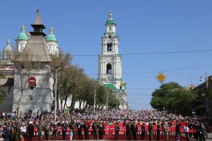 Бессмертный полк-2019 в городе Астрахань