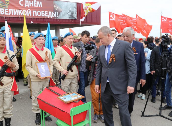 Астраханские поисковики на торжественных мероприятиях