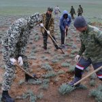 Астраханские поисковики в учебно-поисковой экспедиции в Республике Калмыкии