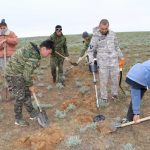 Астраханские поисковики в учебно-поисковой экспедиции в Республике Калмыкии