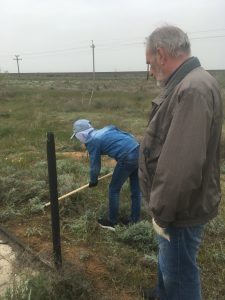 Акция "Чистый памятник" по уборке захоронений времен ВОВ