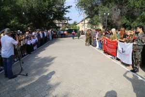 Церемония прощания с Утешевым Ахмедом 1908 года