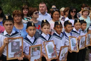 Церемония прощания с Утешевым Ахмедом 1908 года