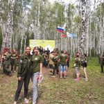 Астраханская делегация приняла участие во Всероссийской школе поисковика, проводимого на острове «Вертолётный» Спасского района Республики Татарстан