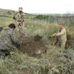 Астраханские поисковики на Вахте Памяти в Ростовской области - 2019