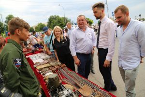 Астраханские поисковики на праздновании Дня молодежи 2019