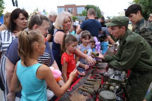 Астраханские поисковики на праздновании Дня молодежи 2019