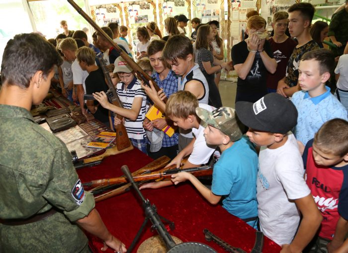 Военно-исторический лагерь "Страна Героев" 2019