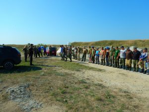 Астраханские поисковики в экспедиции в Аджимушкайских каменоломнях 2019