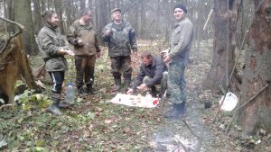 Астраханцы приняли участие в поисковой экспедиции, проводимой в Износковском районе Калужской области