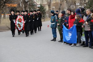 Возложение цветов 29 ноября 2019 года в Астрахани