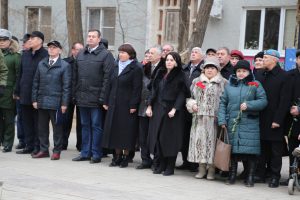 В Астрахани на Аллее воинов интернационалистов прошел митинг, посвященный 40-й годовщины ввода ограниченного контингента Советских войск в Республику Афганистан