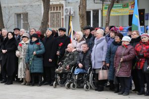 В Астрахани на Аллее воинов интернационалистов прошел митинг, посвященный 40-й годовщины ввода ограниченного контингента Советских войск в Республику Афганистан