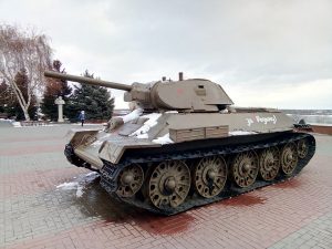 Выставка военной техники в Волгограде