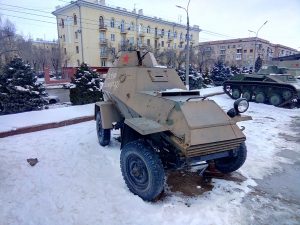 Выставка военной техники в Волгограде