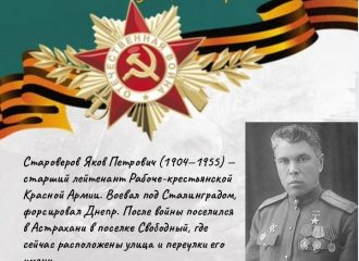 Улица имени Якова Староверова