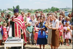 Астраханцы в поисковой экспедиции в Волгоградской области, 1997 год