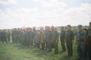 Астраханцы в поисковой экспедиции в Калужской области, 1996 год