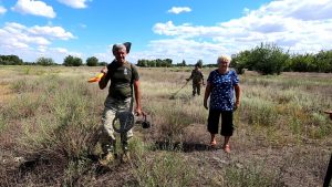 Поиск неучтённых захоронений в Ахтубинском районе