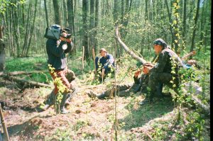 Астраханцы в поисковой экспедиции в Новгородской области, 2000 год