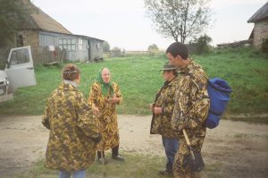 Астраханцы в поисковой экспедиции в Калужской области, 1996 год