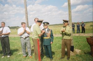 Астраханцы в поисковой экспедиции в Калужской области, 1996 год