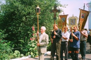 Астраханцы в поисковой экспедиции в Курской области, 2002 год