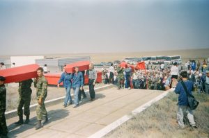 Астраханцы в поисковой экспедиции в Республики Калмыкия, 2002 год