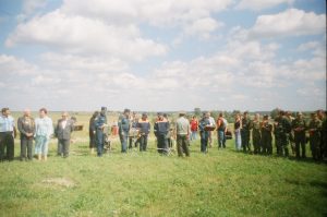 Астраханцы в поисковой экспедиции в Калужской области, 1996 год