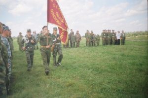 Астраханцы в поисковой экспедиции в Калужской области, 1996 год