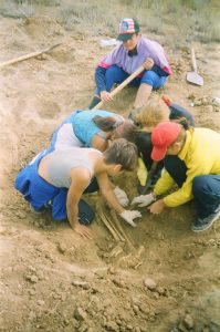 Астраханцы в поисковой экспедиции в Республики Калмыкия, 2002 год