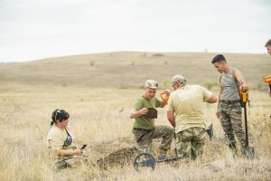 Астраханские поисковики в поисковой экспедиции на Северном Кавказе