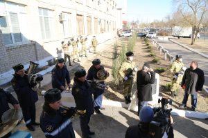 Астраханцы Торжественно закрыли Вахту Памяти-2020 и Торжественно открыли аллею «Воинской славы»