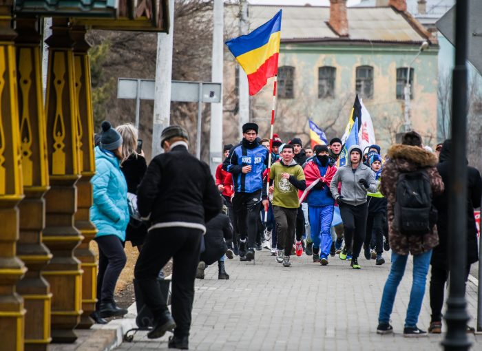 1 января 2021 года в Астрахани состоялась новогодняя пробежка за здоровый образ жизни