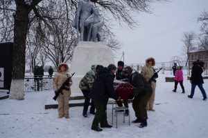 Астраханские и ростовские поисковики приняли участие в перезахоронение бойцов Красной армии на хуторе Чапаев