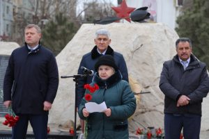 Астраханские поисковики приняли участие в организации и проведении митинга, посвященного 32-й годовщине окончания войны в Афганистане